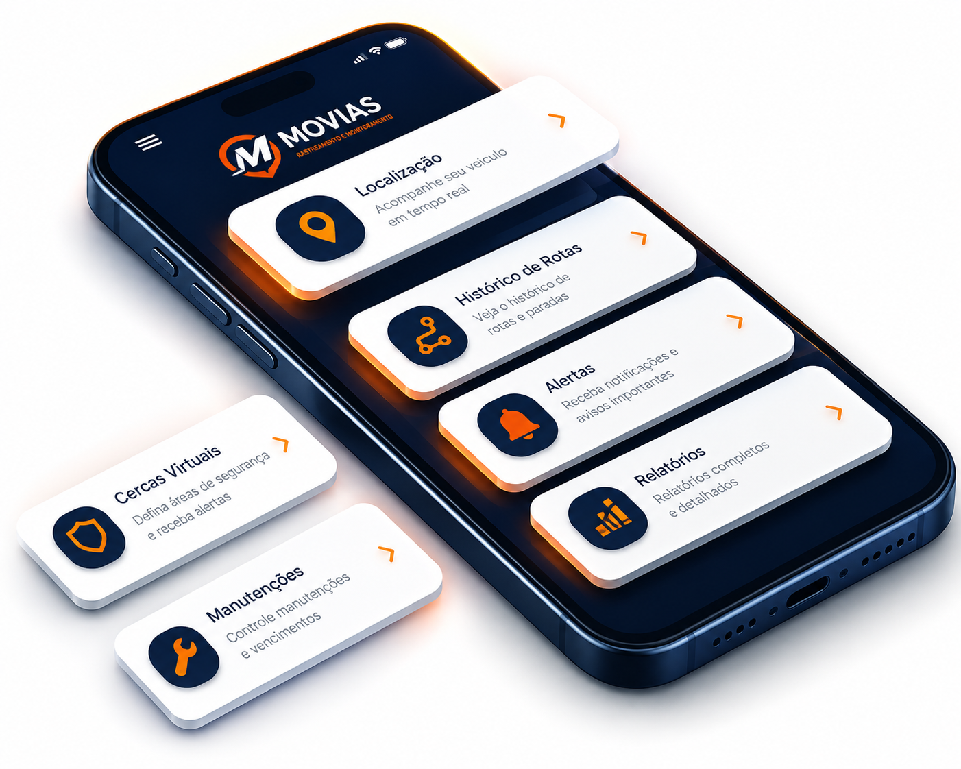 Movias suporte especializado para rastreamento